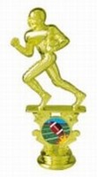 5-1/2" Football Motion Graphic figure