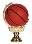 Gold 5" Spinning Soft - Basketball figure