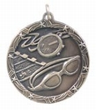Shooting Star 1 3/4" Medal (Swimming)