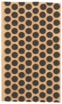 Brown Felt Dots 3/8