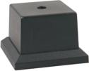 Black Pedestal Cup Base 3"