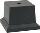 Black Pedestal Cup Base 3 1/8"