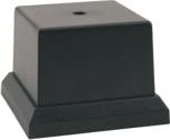 Black Pedestal Cup Base 4"