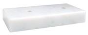 White Marble Base 2 1/2