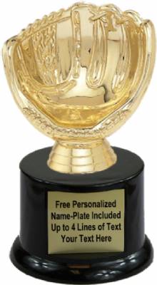 5" Baseball Holder Trophy Kit with Pedestal Base