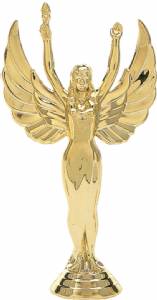 5 1/2" Victory Female Gold Trophy Figure