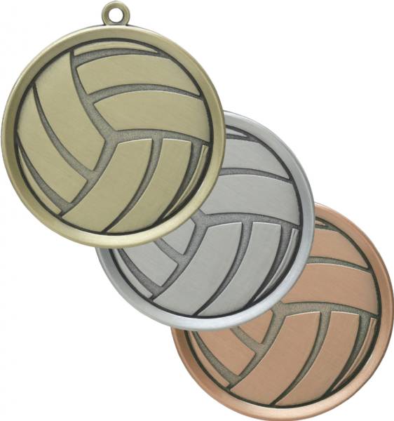 Volleyball Mega Series Medal 2 1/4"