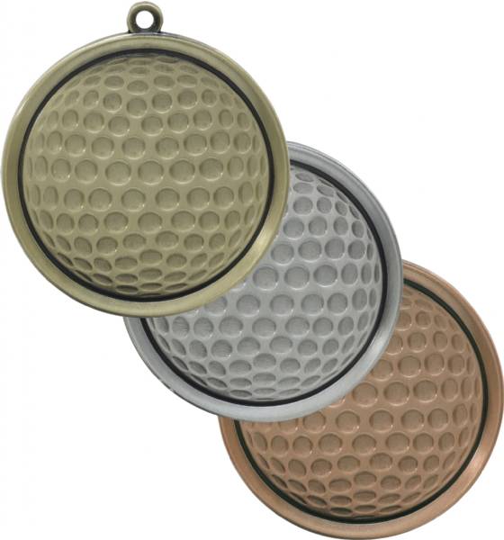 Golf Mega Series Medal 2 1/4"