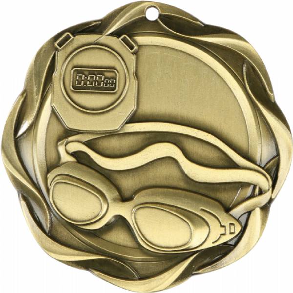 3" Swimming - Fusion Series Award Medal #2