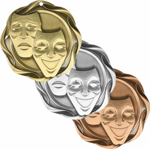 3" Drama - Fusion Series Award Medal