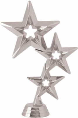 6" Star Silver Trophy Figure