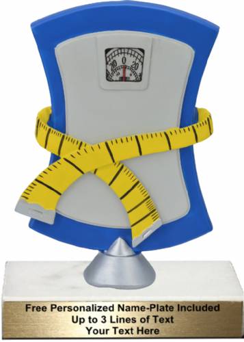 6 3/4" Weight Loss Resin Trophy Kit