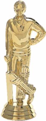 5" Cricketer Male Gold Trophy Figure