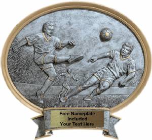 Soccer Male - Legend Series Resin Award 6 1/2" x 6"