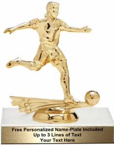 5 3/4" All Star Soccer Male Trophy Kit