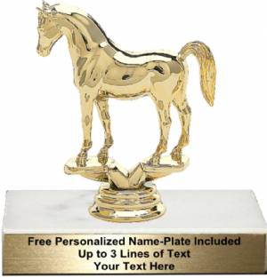 4 1/2" Arabian Horse Trophy Kit