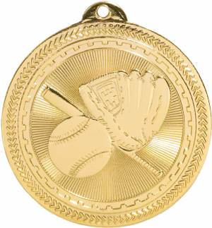 2" Baseball BriteLazer Award Medal #2