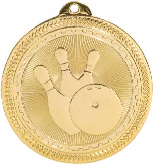 2" Bowling BriteLazer Award Medal #2