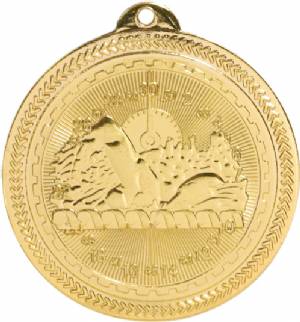 2" Swimming BriteLazer Award Medal #2