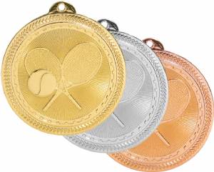 2" Tennis BriteLazer Award Medal