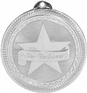 2" Star Performer BriteLazer Award Medal #3