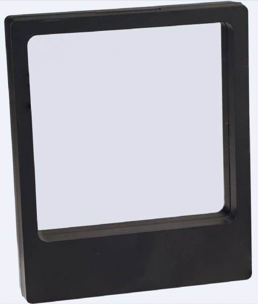 3 1/2" x 4 1/4" Illusion Black Presentation Box with Window