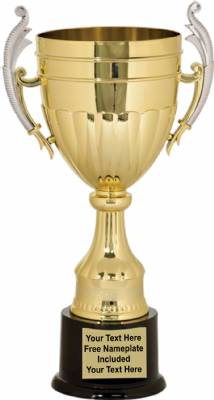 16 3/4" Gold Plastic Trophy Cup