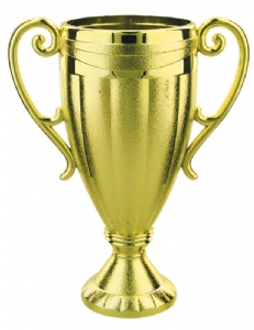 Gold 4 5/8" Plastic Trophy Cup