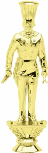 7" Chef Gold Trophy Figure