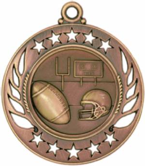 Galaxy Football Award Medal #4