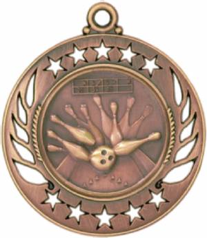 Galaxy Bowling Award Medal #4