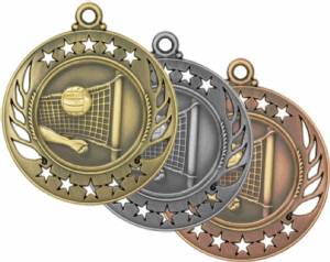 Galaxy Volleyball Award Medal