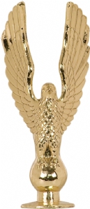 2 1/4" Gold Metal Eagle Trophy Trim Piece