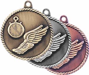 High Relief Track Award Medal