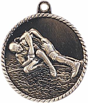 High Relief Wrestling Award Medal #2
