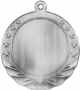 Antique Finish 2 3/4" Insert Holder Award Medal #2
