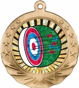 Archery Award Medal with Holographic Insert
