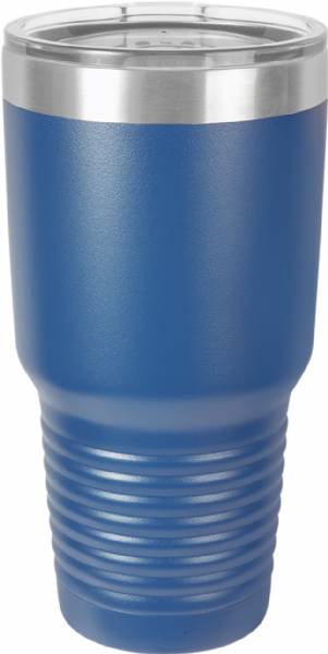 Royal Blue 30oz Polar Camel Vacuum Insulated Tumbler with Clear Lid