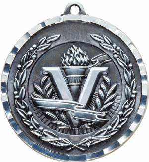 Diamond Cut Victory Torch Award Medal #3