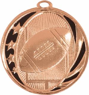MidNite Star Football Award Medal #4