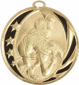 MidNite Star Wrestling Award Medal #2