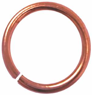 1/4" Bronze Jump Ring for Pin Drapes and Ribbons