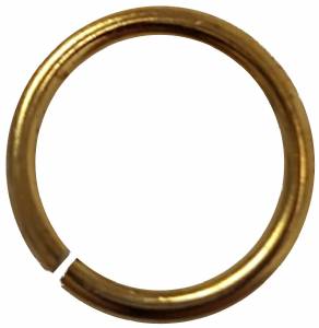 1/4" Gold Jump Ring for Pin Drapes and Ribbons