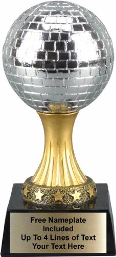 6" Mirror Ball Personalized Trophy