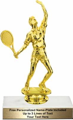 6 3/4" Male Tennis Trophy Kit