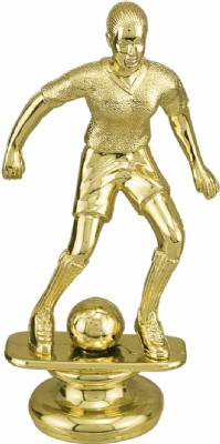 5" Female Soccer Gold Trophy Figure