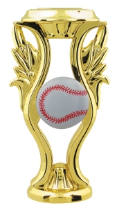 5" Color Baseball Trophy Riser