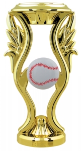 6" Color Baseball Trophy Riser