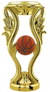 6" Color Basketball Trophy Riser