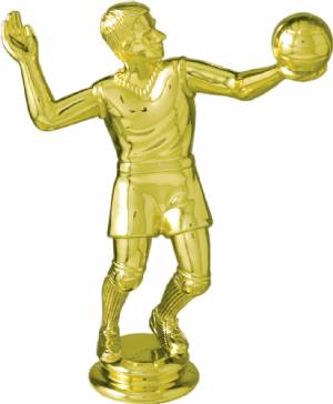 5 1/4" Male Volleyball Gold Trophy Figure